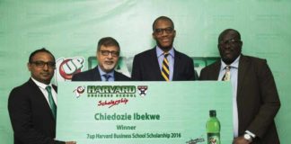 Chiedozie Ibekwe Wins The 2016 7Up Harvard Business School- marketingspace.com.ng