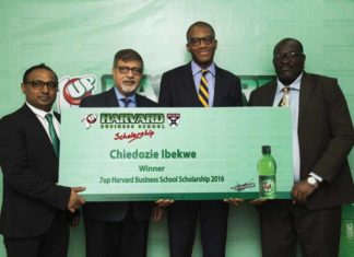 Chiedozie Ibekwe Wins The 2016 7Up Harvard Business School- marketingspace.com.ng