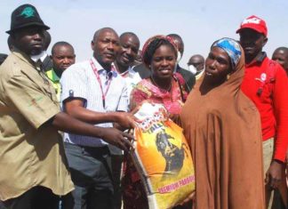 Nigerian Bottling Company Donates Relief Items to IDP Camp in Borno-marketingspace.com.ng