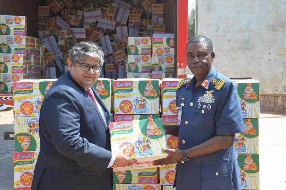 Dufil Supports NAF IDPs Humanitarian Efforts With 4,000 Cartons Of Noodles-marketingspace.com.ng