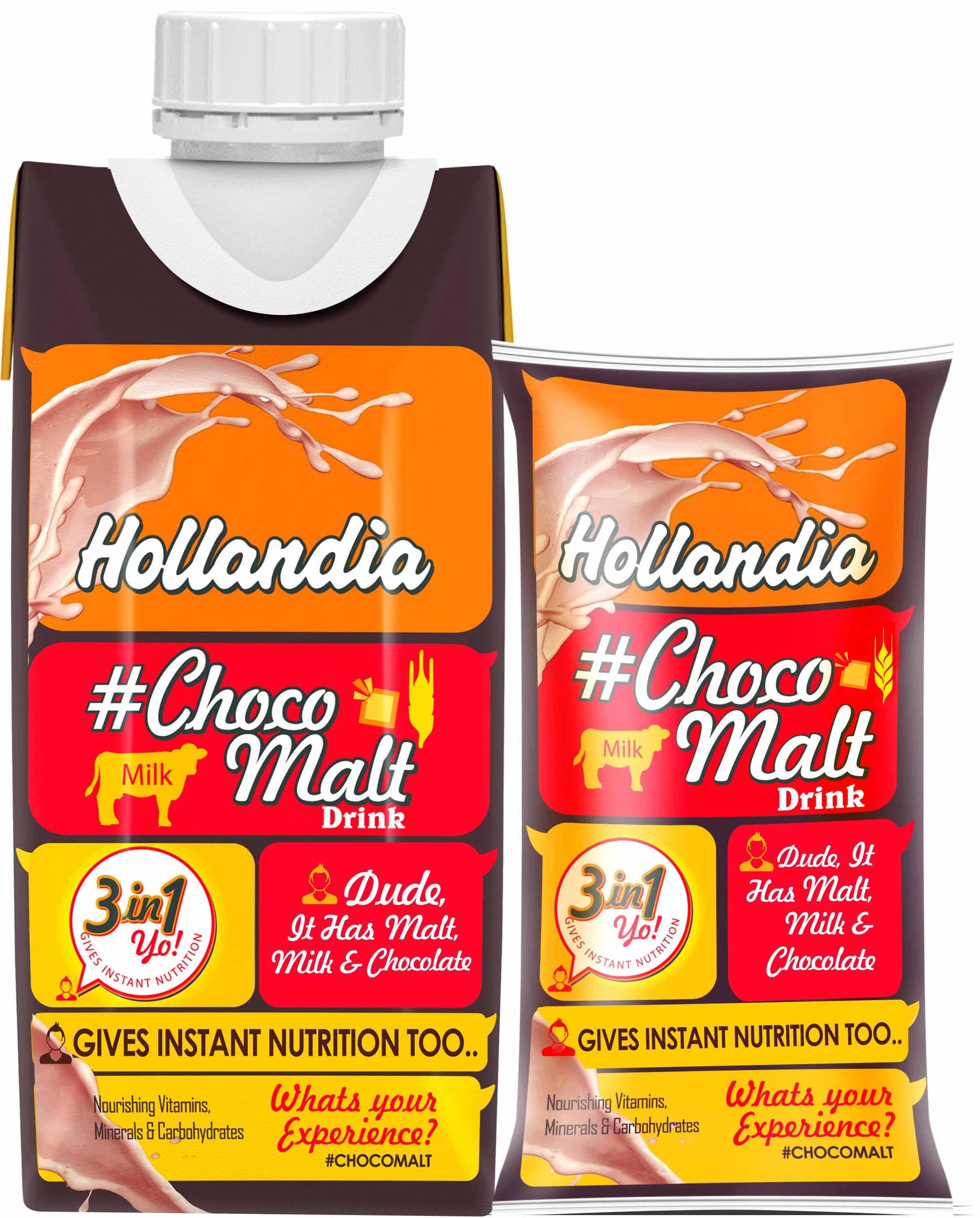 Hollandia Chocomalt 3-In-1 Drink Offers Instant Nutrition-marketingspace.com.ng