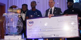 TOTI Prima Unveils New Lotto Brand in Nigeria-marketingspace.com.ng