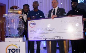 TOTI Prima Unveils New Lotto Brand in Nigeria-marketingspace.com.ng