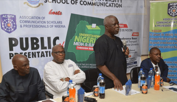 ACSPN Task Communication Professionals, Political Parties On Issue-Based Election Campaign Messages-marketingspace.com.ng