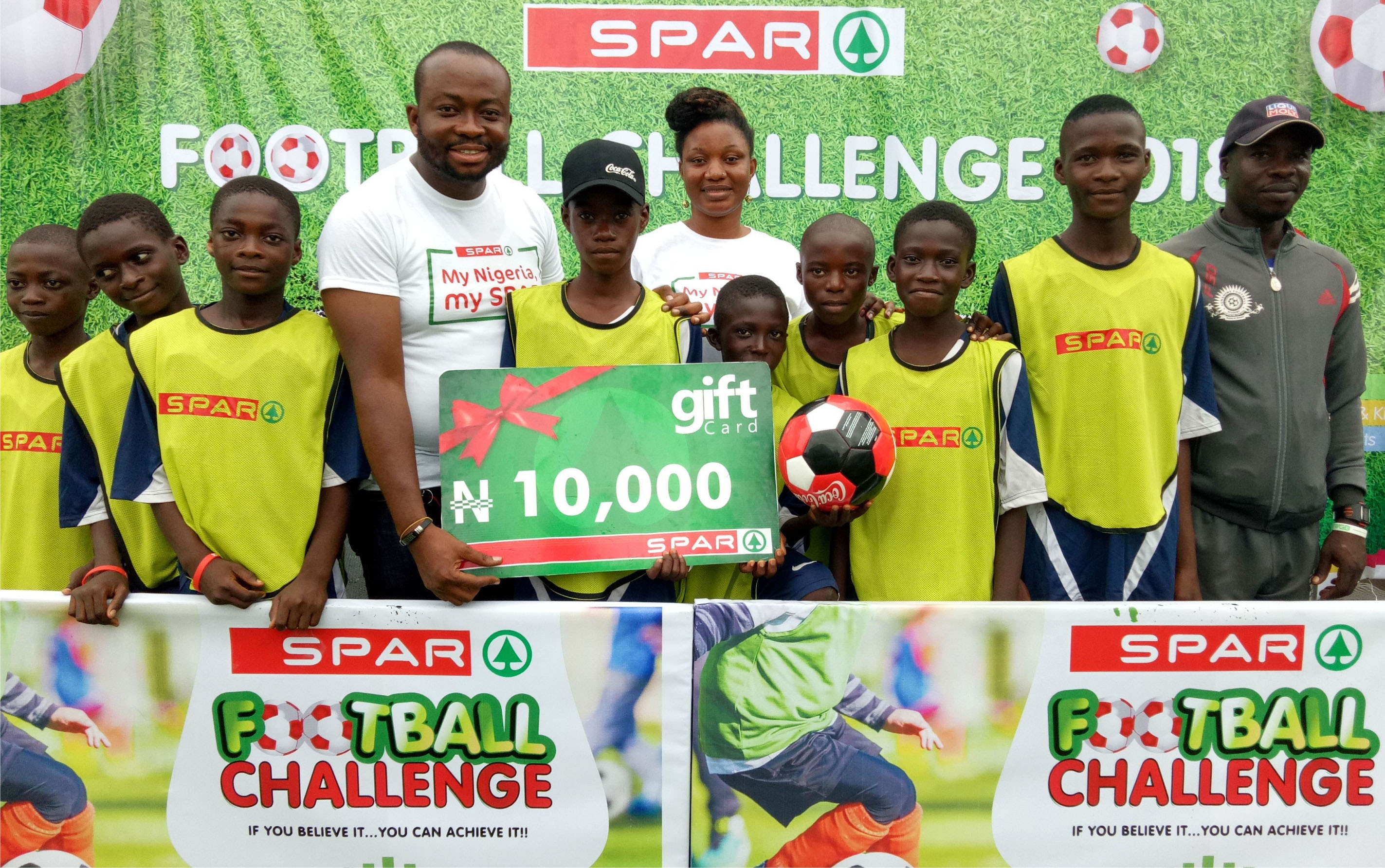 SPAR Nigeria Kicks Off Football Challenge-marketingspace.com.ng