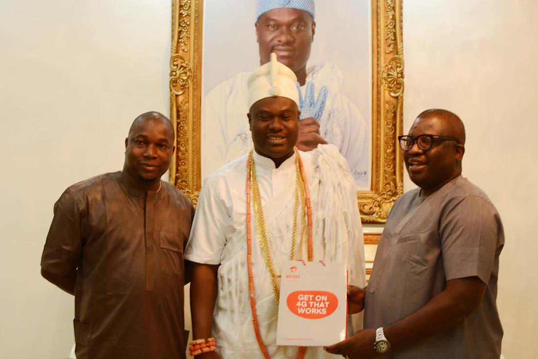 Ooni of Ife Applauds Airtel for Olojo Festival Sponsorship-marketingspace.com.ng