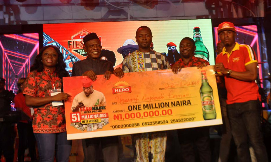 More Winners Emerge In The Hero Beer Consumer Promo-marketingspace.com.ng