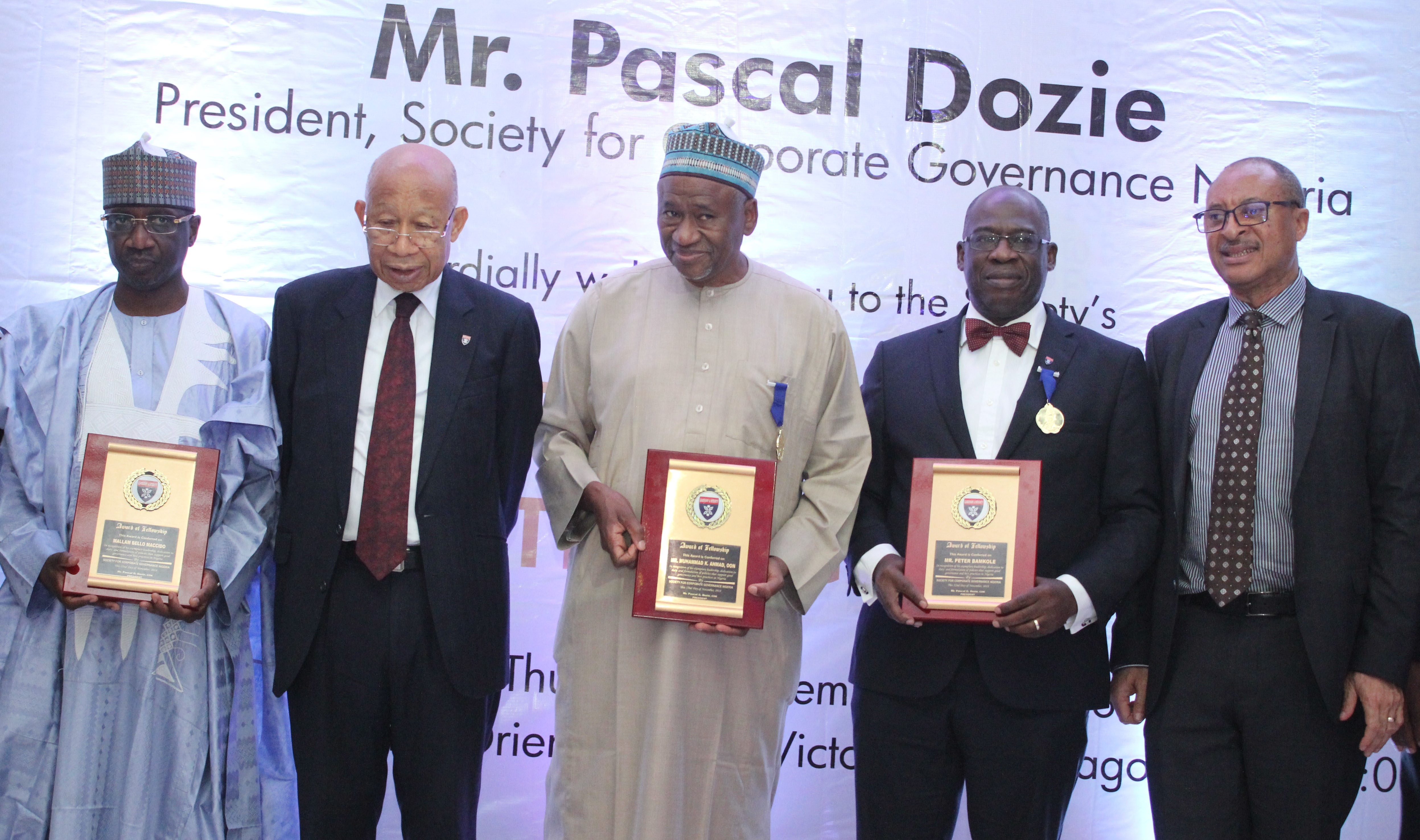 Polaris Bank Chairman, Ahmad, Bags Corporate Governance Fellowship-marketingspace.com.ng