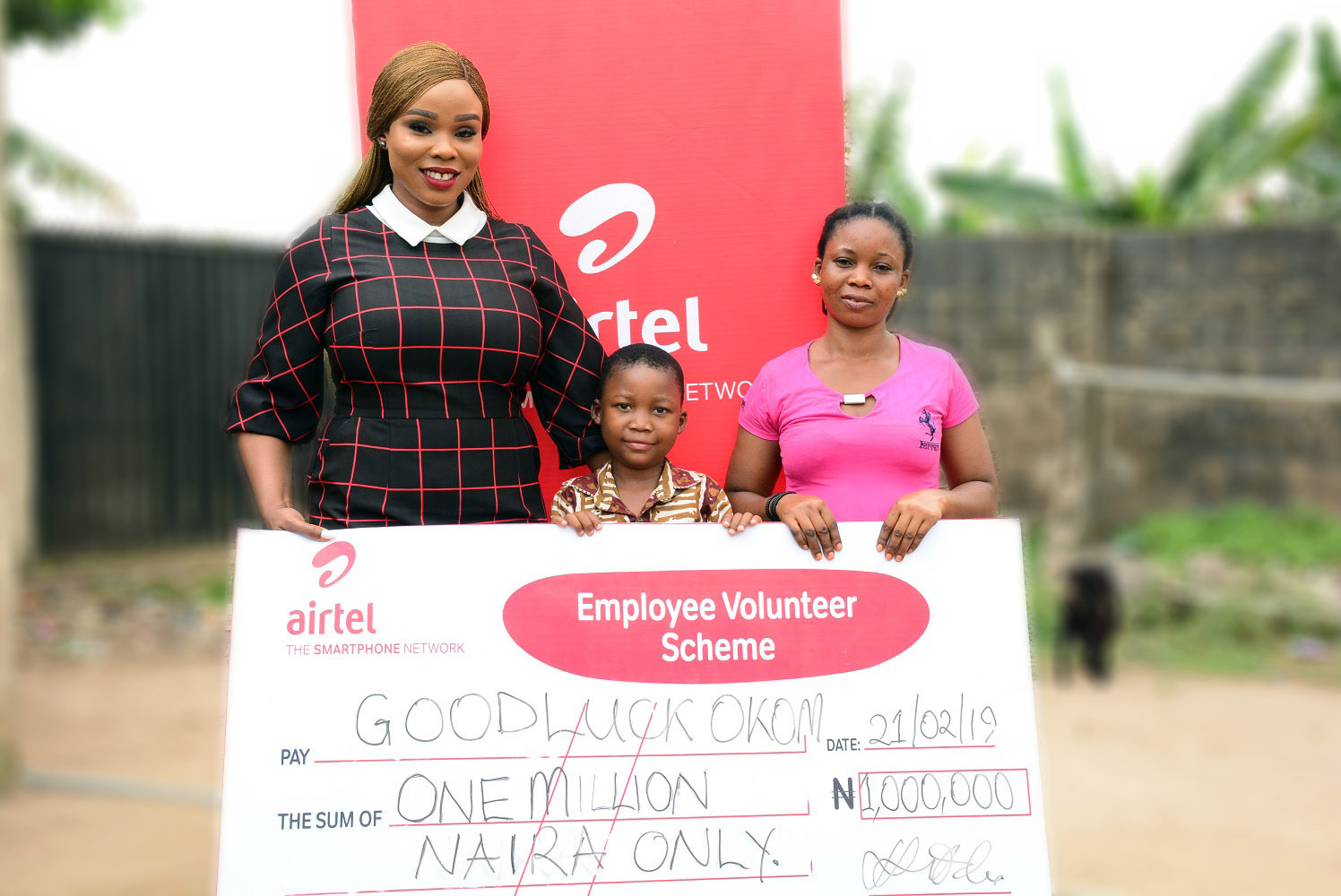 Security Guard, Wife Commend Airtel Employees for Saving Son’s Life - marketingspace.com.ng