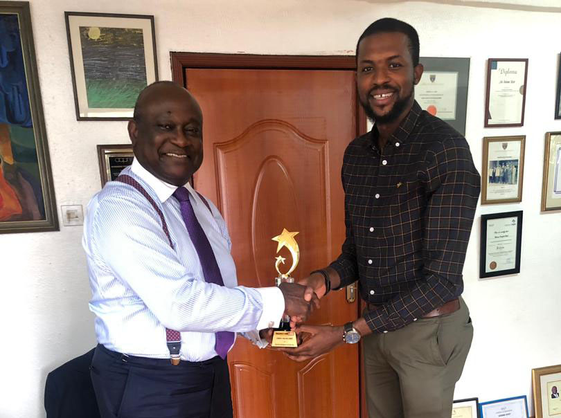 Chris Ogunlowo Wins Marketing Edge’s Creative Personality Of The Year-marketingspace.com.ng