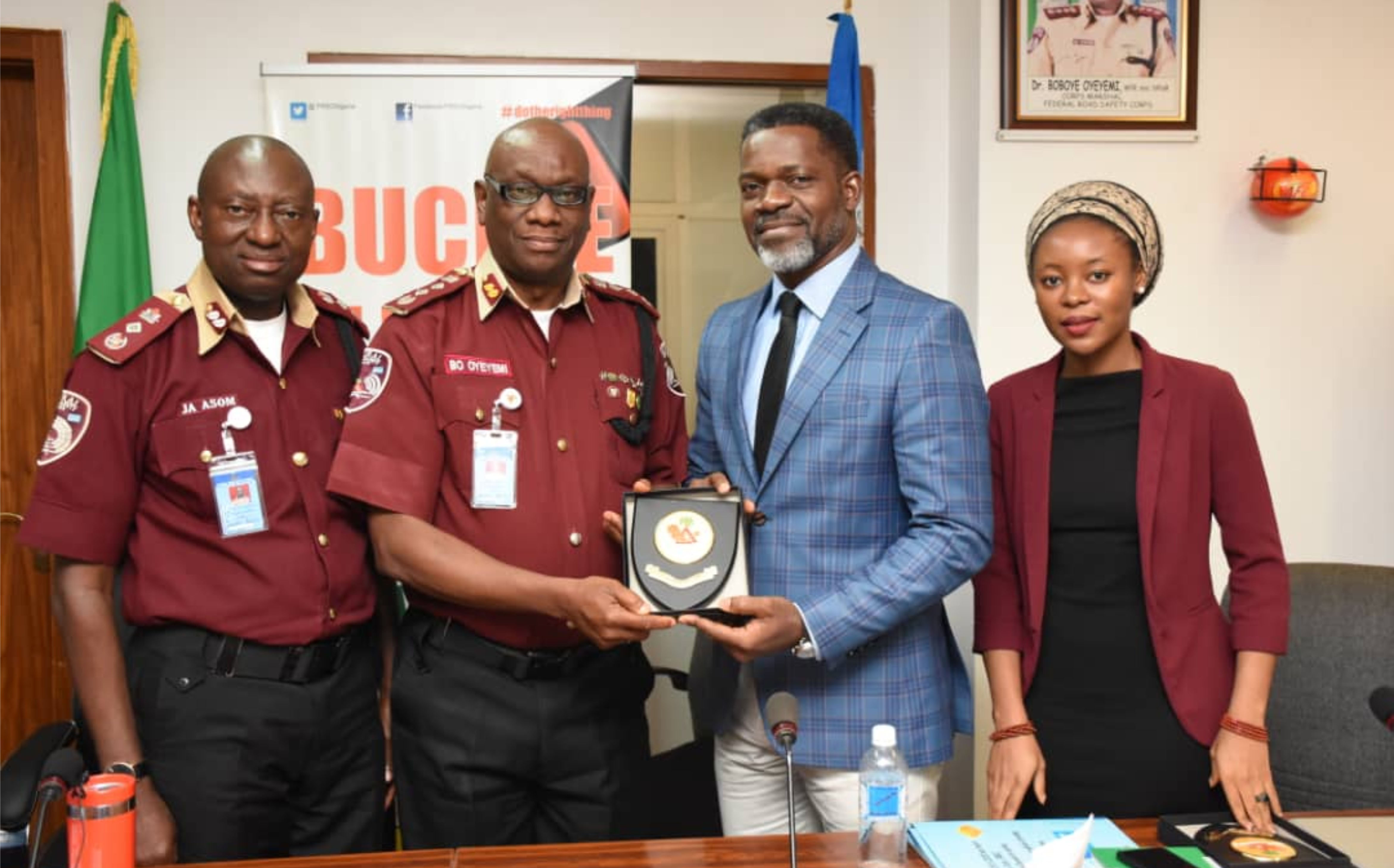 FRSC, Akin Fadeyi Foundation To Launch Report Corruption App, FLAG’IT-marketingspace.com.ng