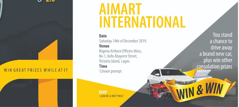 Aimart Realtors To Reward Customers In Season’s Promo Draws-marketingspace.com.ng