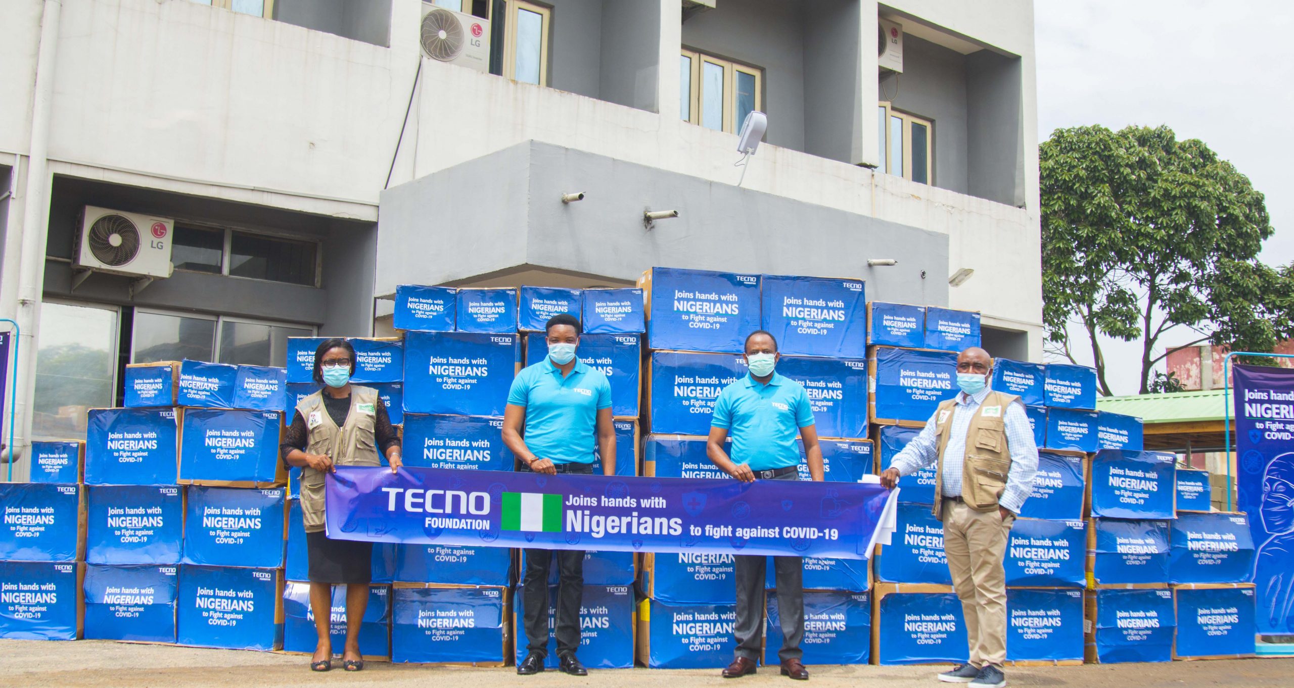 TECNO Foundation Supports Health Care Workers In Fight Against COVID-19, Donates Medical Supplies To NCDC-marketingspace.com.ng