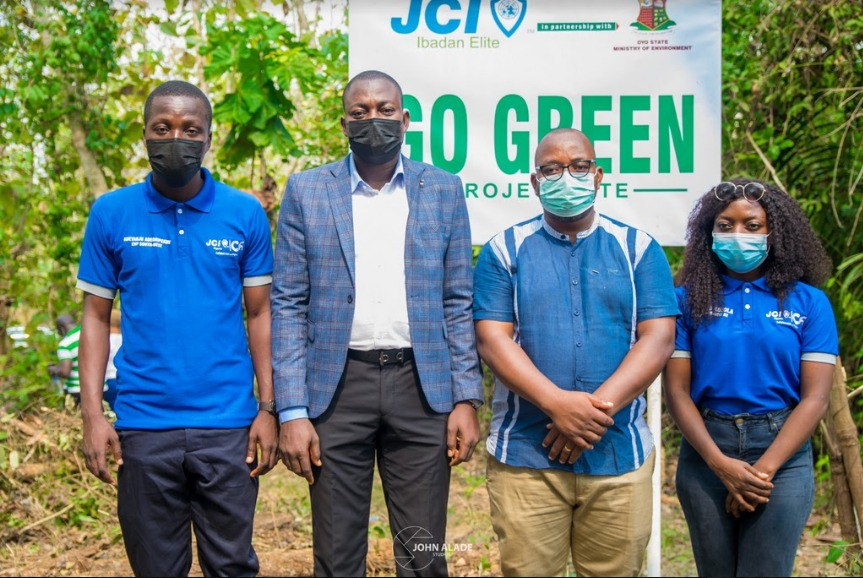 JCI flags Off Afforestation Project In Oyo State-marketingspace.com.ng