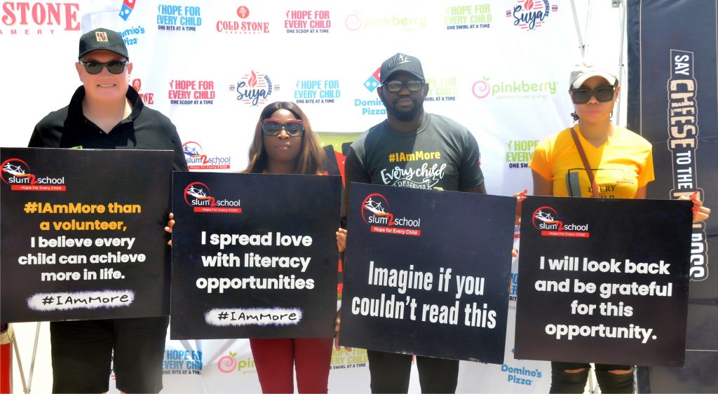 Eat 'N' Go Partners With Slum2School To Celebrate International Literacy Day At Tarkwa Bay-marketingspace.com.ng