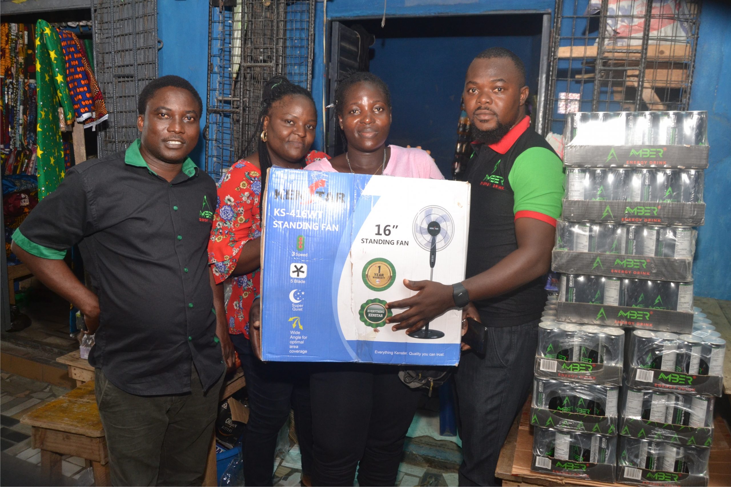 Amber Rewards First Set Of Wholesalers Loyalty Scheme Promo Winners-marketingspace.com.ng