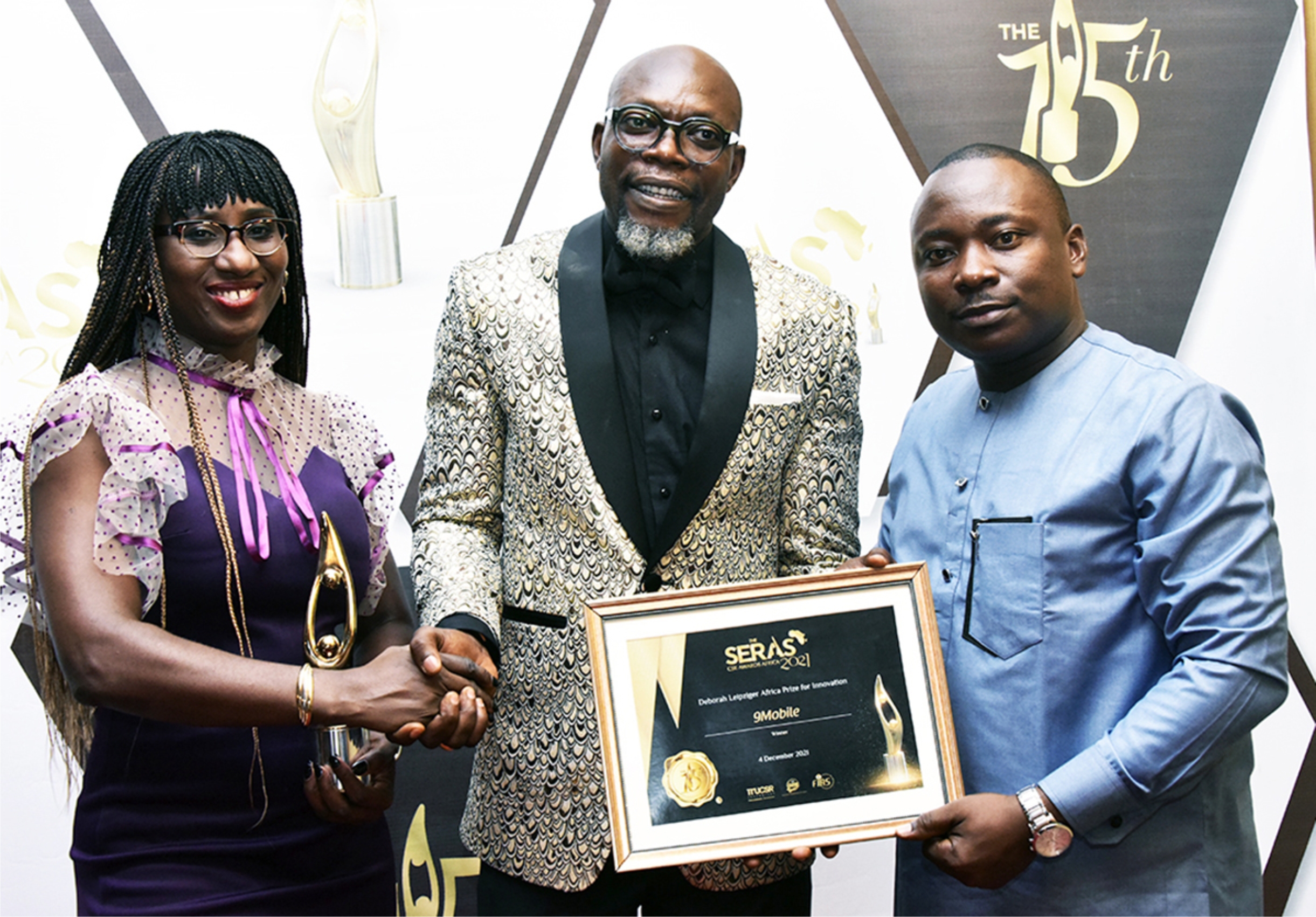 SERAS Awards 2021: 9mobile Bags Africa Prize For Innovation-marketingspace.com.ng-marketingspace.com.ng