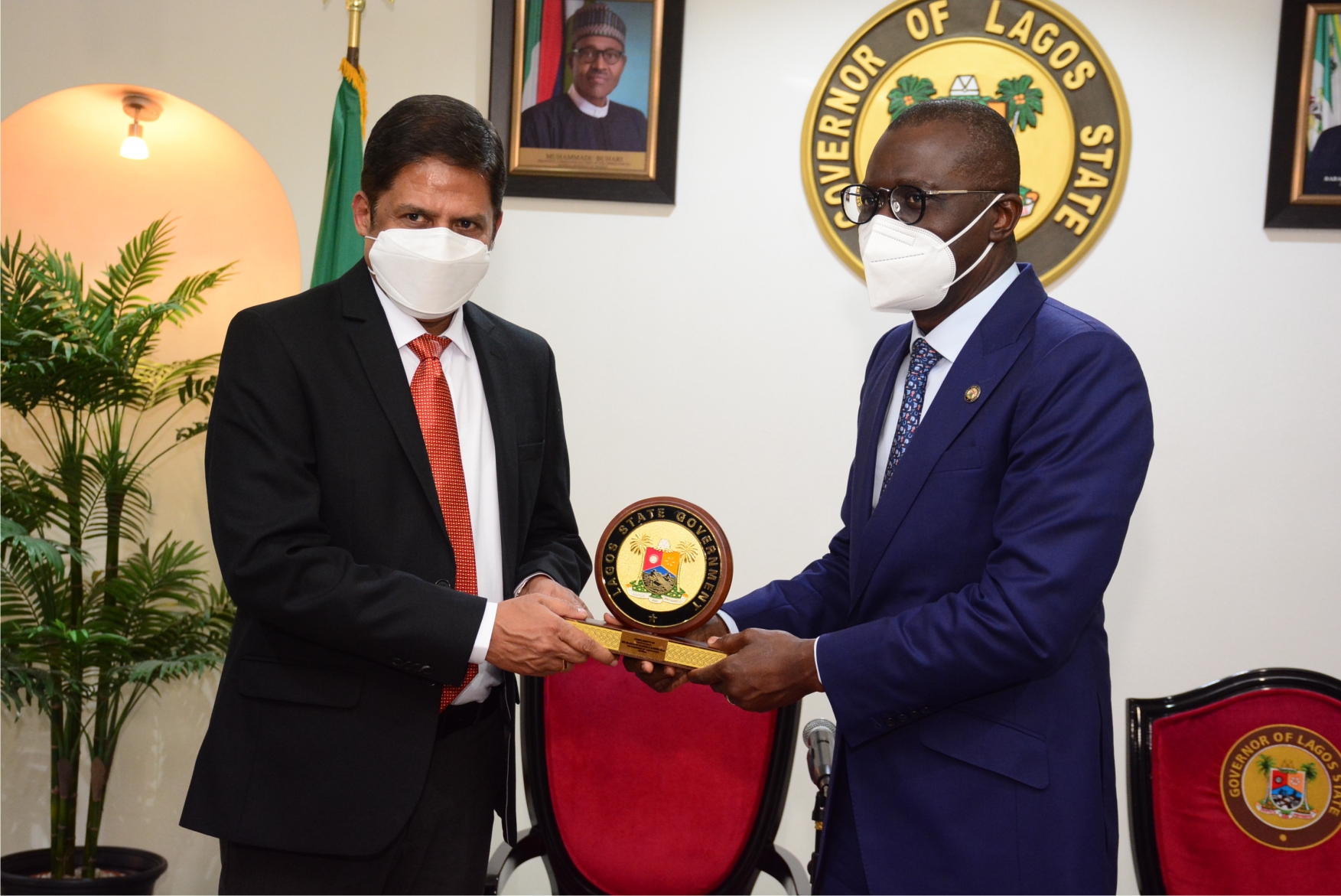 Lagos State Governor, Sanwo-Olu, Commends Airtel Employees For Support During Peak Of COVID-19 Pandemic-marketingspace.com.ng