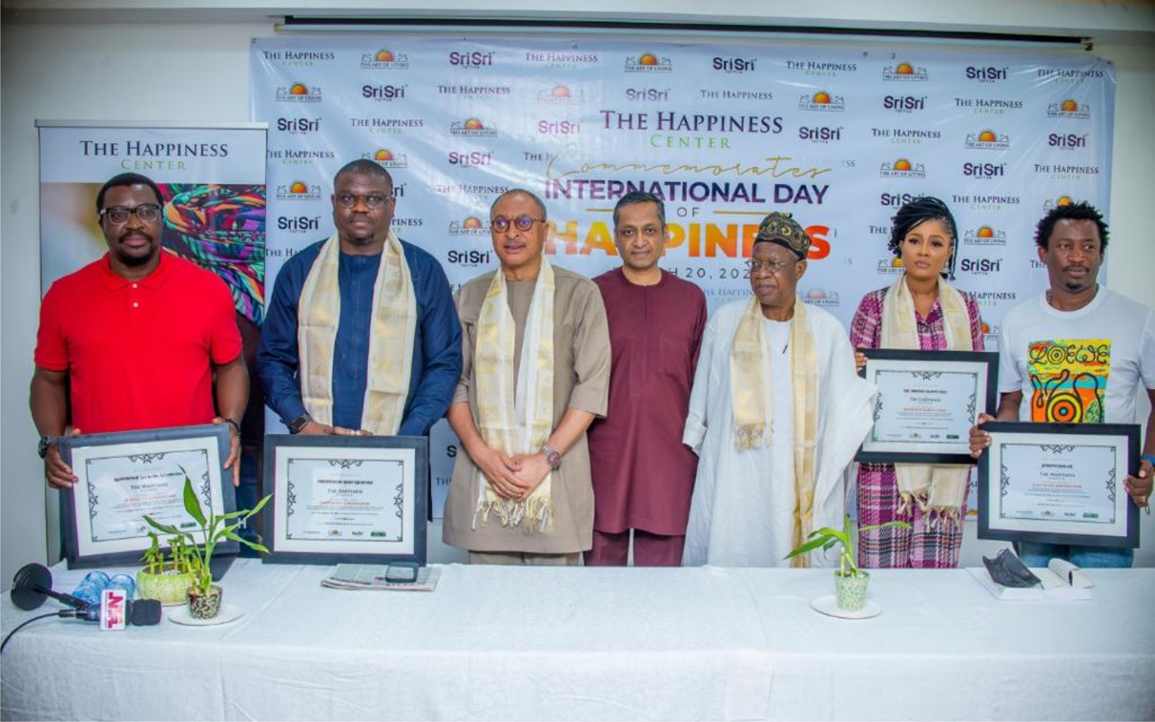 The Happiness Center Commemorates International Day Of Happiness, Inducts Happiness Ambassadors-marketingspace.com.ng