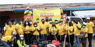 MAGGI Partners Africa Cleanup Initiative To Clean Up Agege Market-marketingspace.com.ng