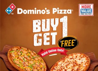 Enjoy Maximum Awoof Week With Domino’s Pizza Online Buy 1 Get 1 FREE Promo-marketingspace.com.ng