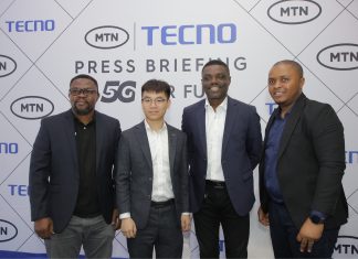 TECNO Partners MTN to Launch SPARK 10 5G Smartphone-marketingspace.com.ng