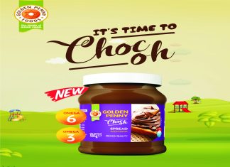 Golden Penny Launches Nutritious Chocolate Spread Into Nigerian Market-marketingspace.com.ng