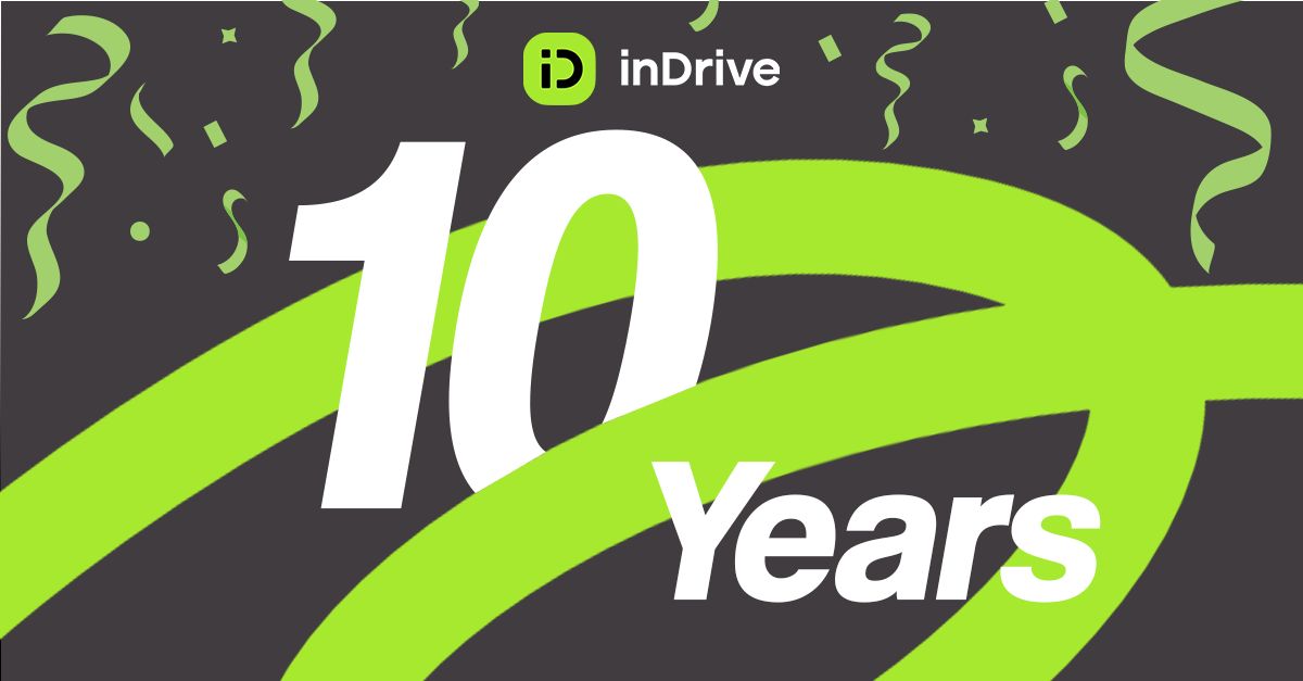 10th Anniversary: inDrive Celebrates Successes In Nigerian Ride-hailing Industry-marketingspace.com.ng