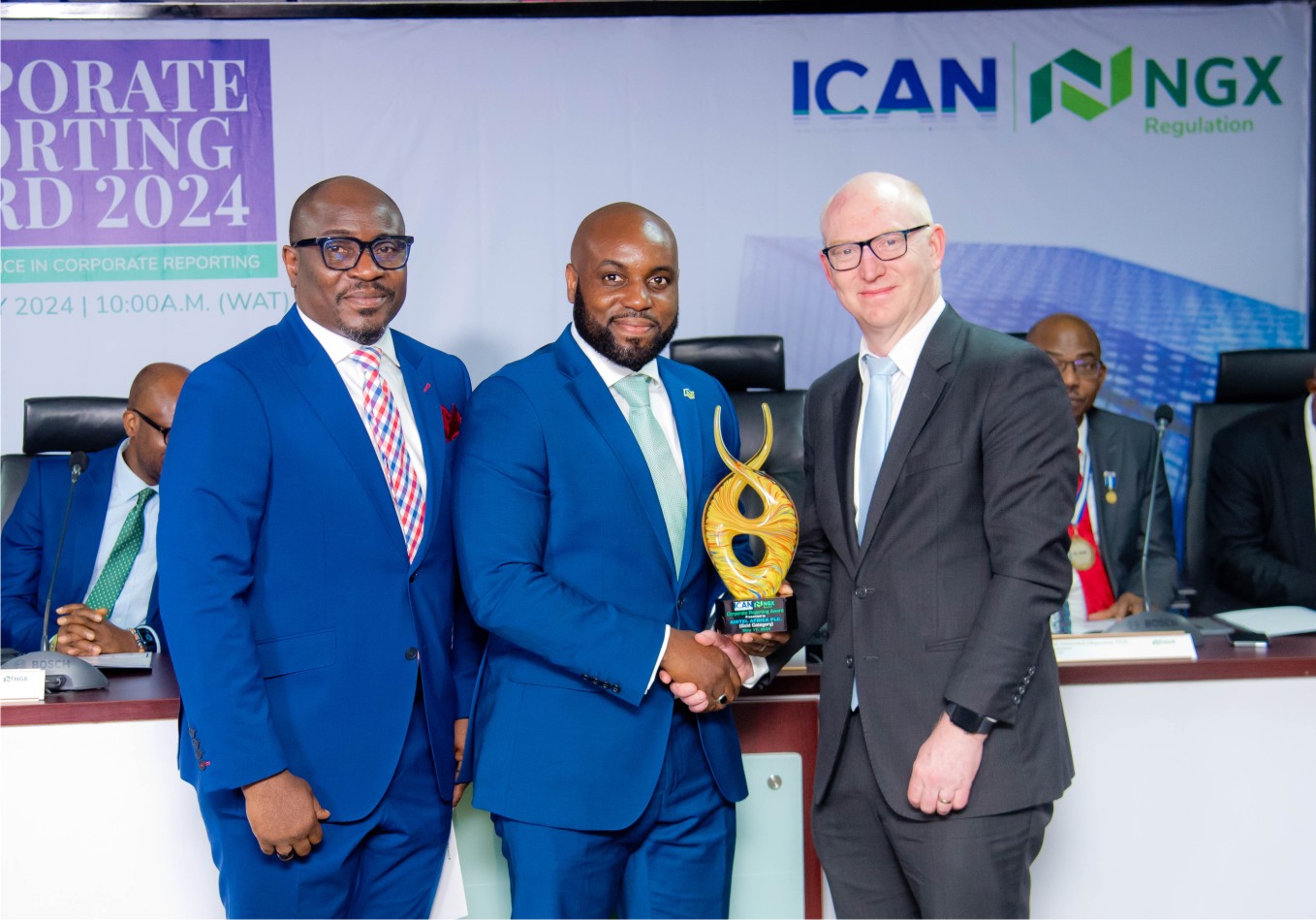 Airtel Wins Big At Maiden ICAN-NGX Awards-marketingspace.com.ng