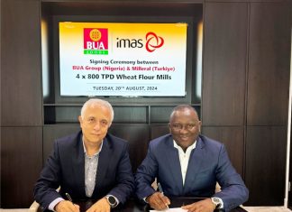 BUA Foods To Expand Its Wheat Flour Milling Capacity To 2.5million MTpa, Signs Agreement With IMAS Of Türkiye-marketingspace.com.ng