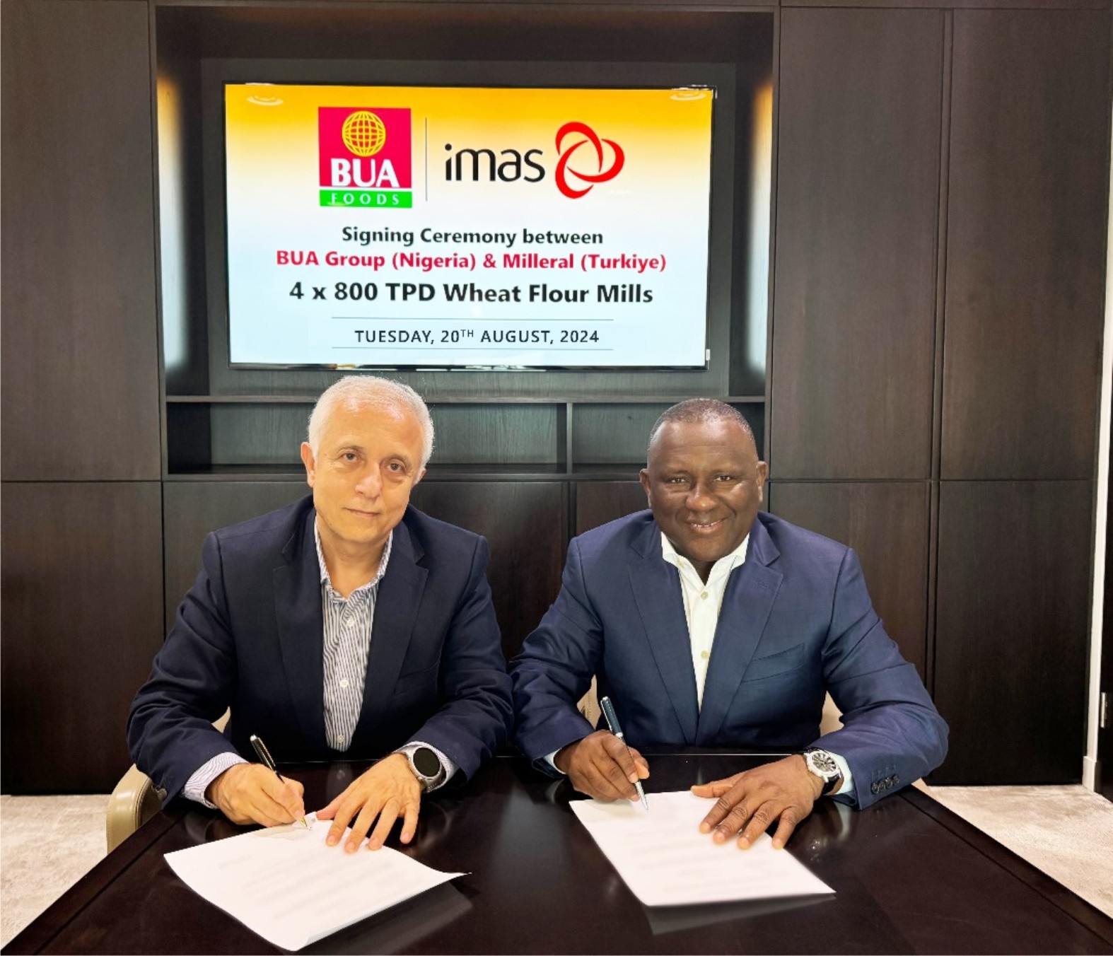 BUA Foods To Expand Its Wheat Flour Milling Capacity To 2.5million MTpa, Signs Agreement With IMAS Of Türkiye-marketingspace.com.ng