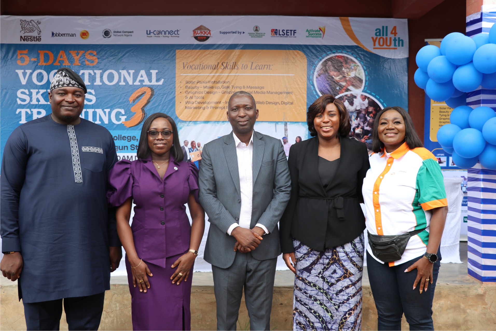 Alliance For Youth Nigeria Reaches 1,331 Youths In Vocational Skills-marketingspace.com.ng