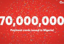 Verve Hits 70 Million Payment Cards In Nigeria, Consolidates Market Leadership-marketingspace.com.ng