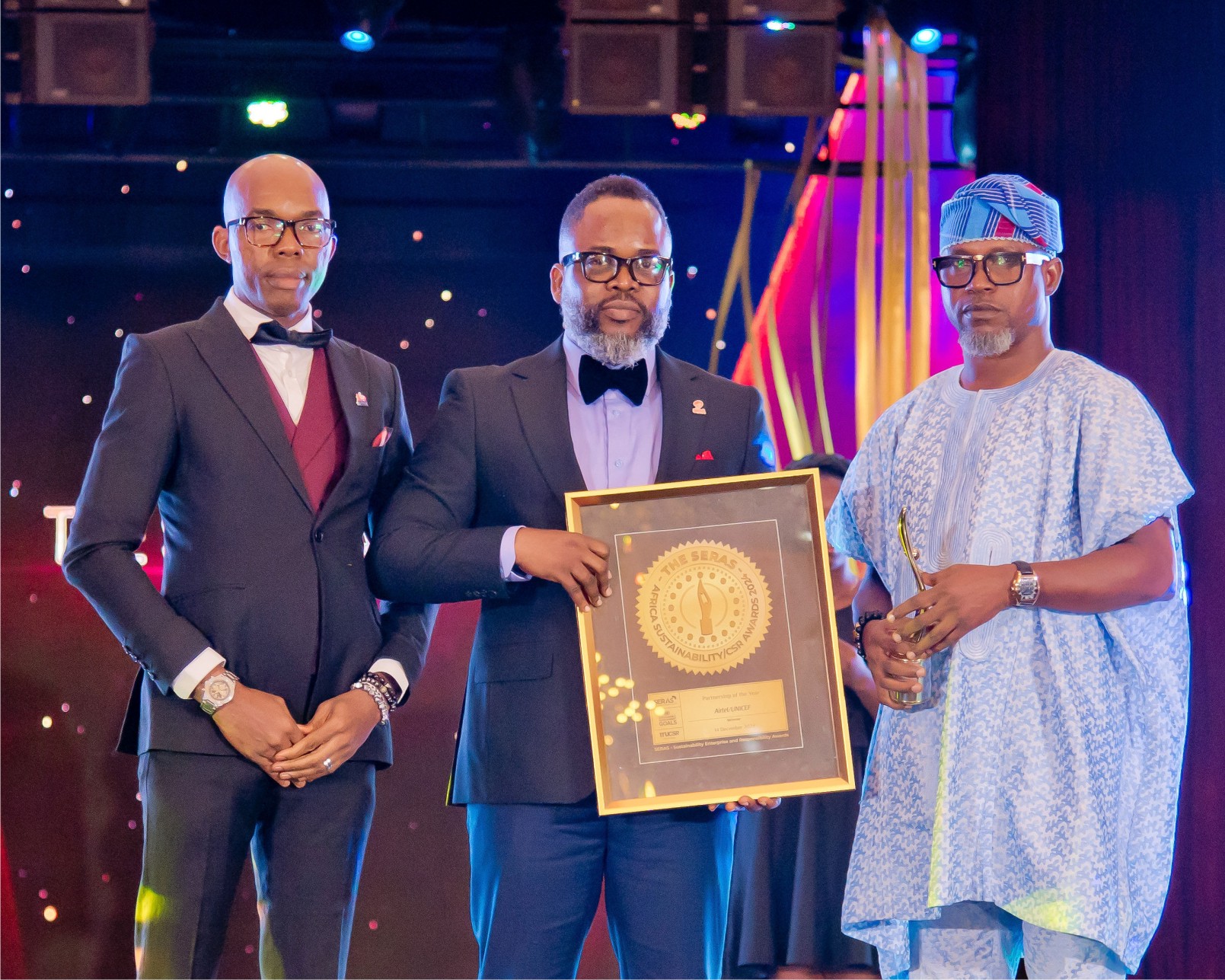 Airtel Once Again Wins Partnership Of The Year Award At SERAS 2024-marketingspace.com.ng