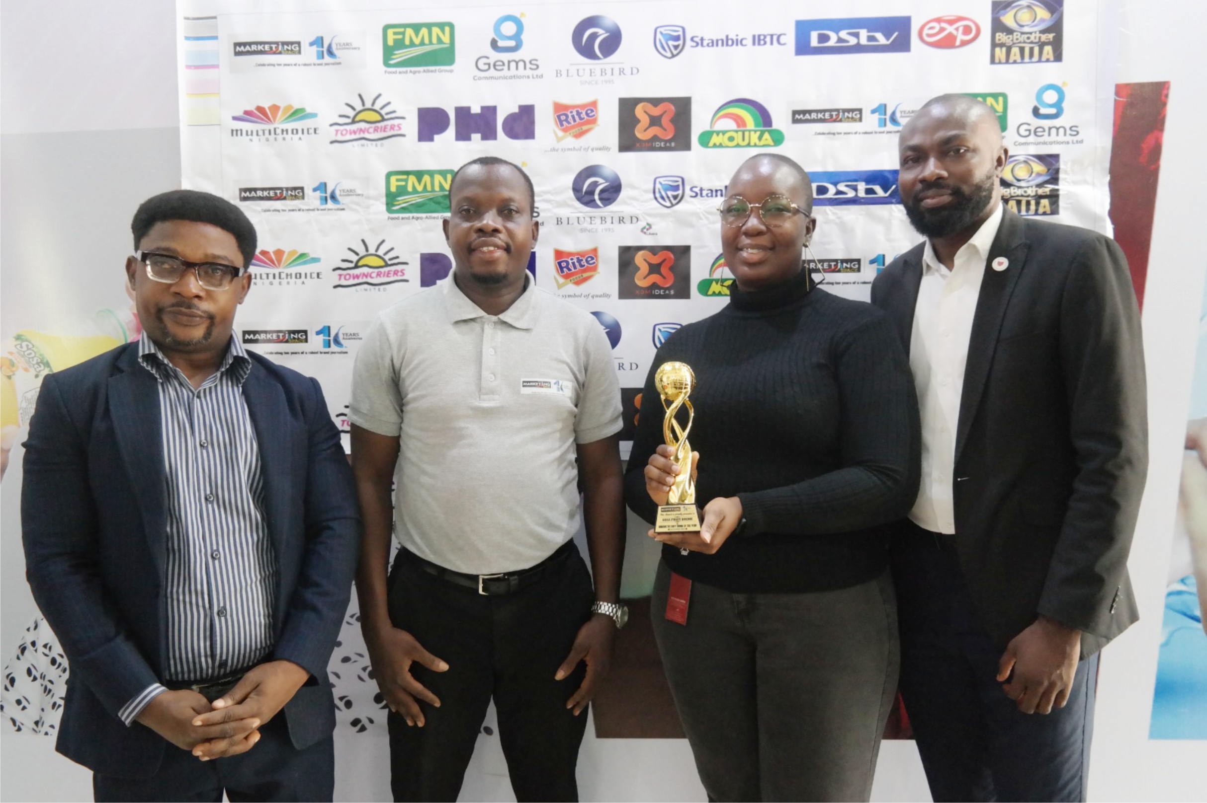 Rite Foods' Sosa Fruit Drink Brand Bags 'Innovative Soft Drink Of The Year' Award-marketingspace.com.ng