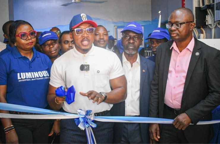 Aproko Doctor Powers Children Ward at Epe General Hospital with Luminous Solar Solutions-marketingspace.com.ng