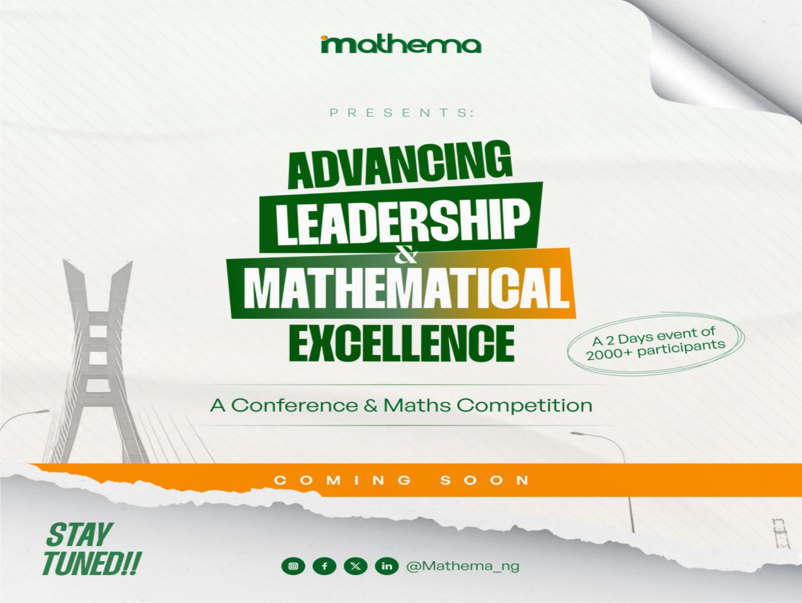 Mathema Nigeria Set To Host Second Mathematics Competition And Leadership Conference In Lagos-marketingspace.com.ng