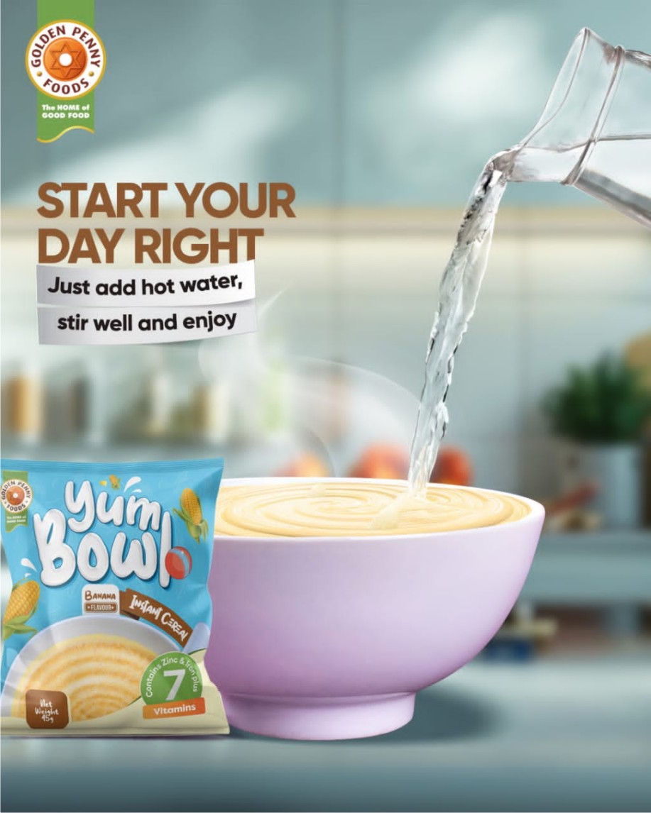 Golden Penny’s Exciting New Breakfast Cereal–YumBowl Promises Wonder In A Bowl- marketingspace.com.ng