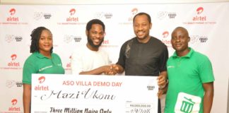 Aso Villa Demo Day Winners Smile Home With Cash Prizes As Airtel Rewards Winners -marketingspace.com.ng