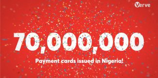 Verve Hits 70 Million Payment Cards In Nigeria, Consolidates Market Leadership-marketingspace.com.ng